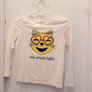 Used white long sleeve